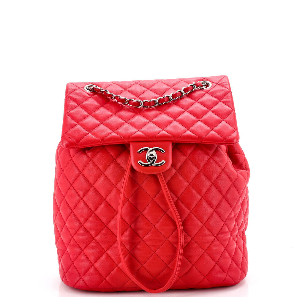 Chanel Large Urban Spirit Backpack Quilted Lambskin